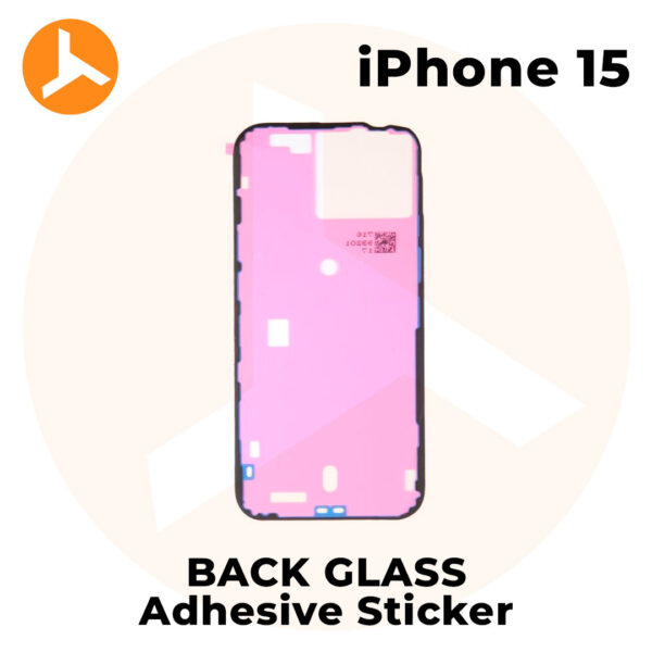 Back Glass Adhesive Sticker for iPhone 15