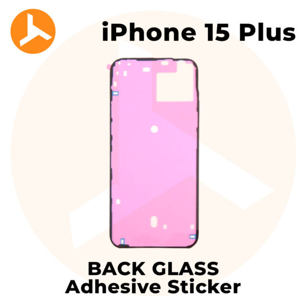 Back Glass Adhesive Sticker for iPhone 15 Plus