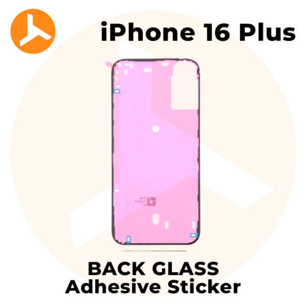 Back Glass Adhesive Sticker for iPhone 16 Plus