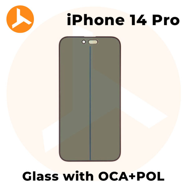 Glass with OCA+POL for iPhone 14 Pro