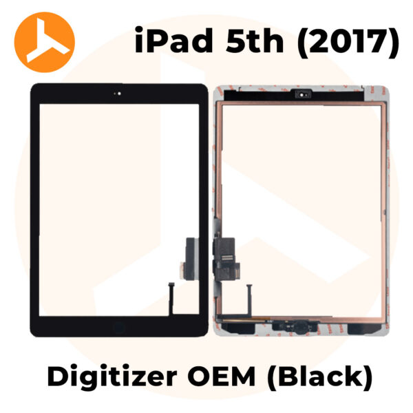 Black OEM Digitizer for iPad 5th GEN (2017)