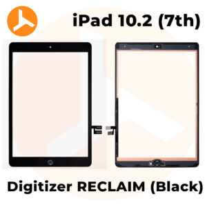 Black Digitizer – Reclaimed for iPad 7th GEN (10.2)