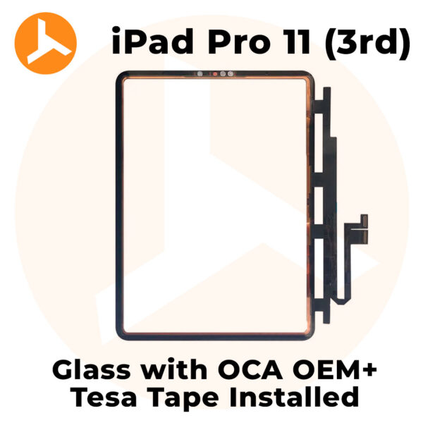 Glass with OCA (OEM) + Tesa Tape Installed for iPad Pro 11 (3rd GEN)