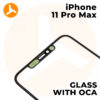 Glass with OCA for iPhone 11 Pro Max - Image 2
