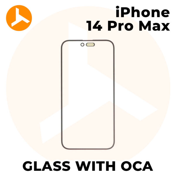 Glass with OCA for iPhone 14 Pro Max
