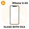 Glass with OCA for iPhone X/XS