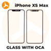 Glass with OCA for iPhone XS Max
