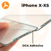 Glass with OCA for iPhone X/XS - Image 3