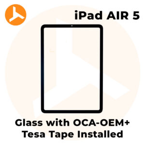 Glass with OCA (OEM) + Tesa Tape Installed for iPad Air 5