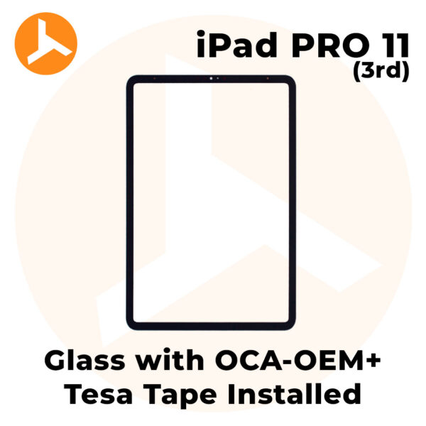 Glass with OCA (OEM) + Tesa Tape Installed for iPad Pro 11 (3rd GEN)