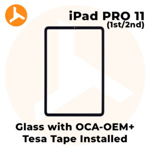 Glass with OCA (OEM) + Tesa Tape Installed for iPad Pro 11 (1st GEN)